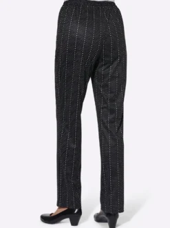 Jerseyhose mit Bindeband