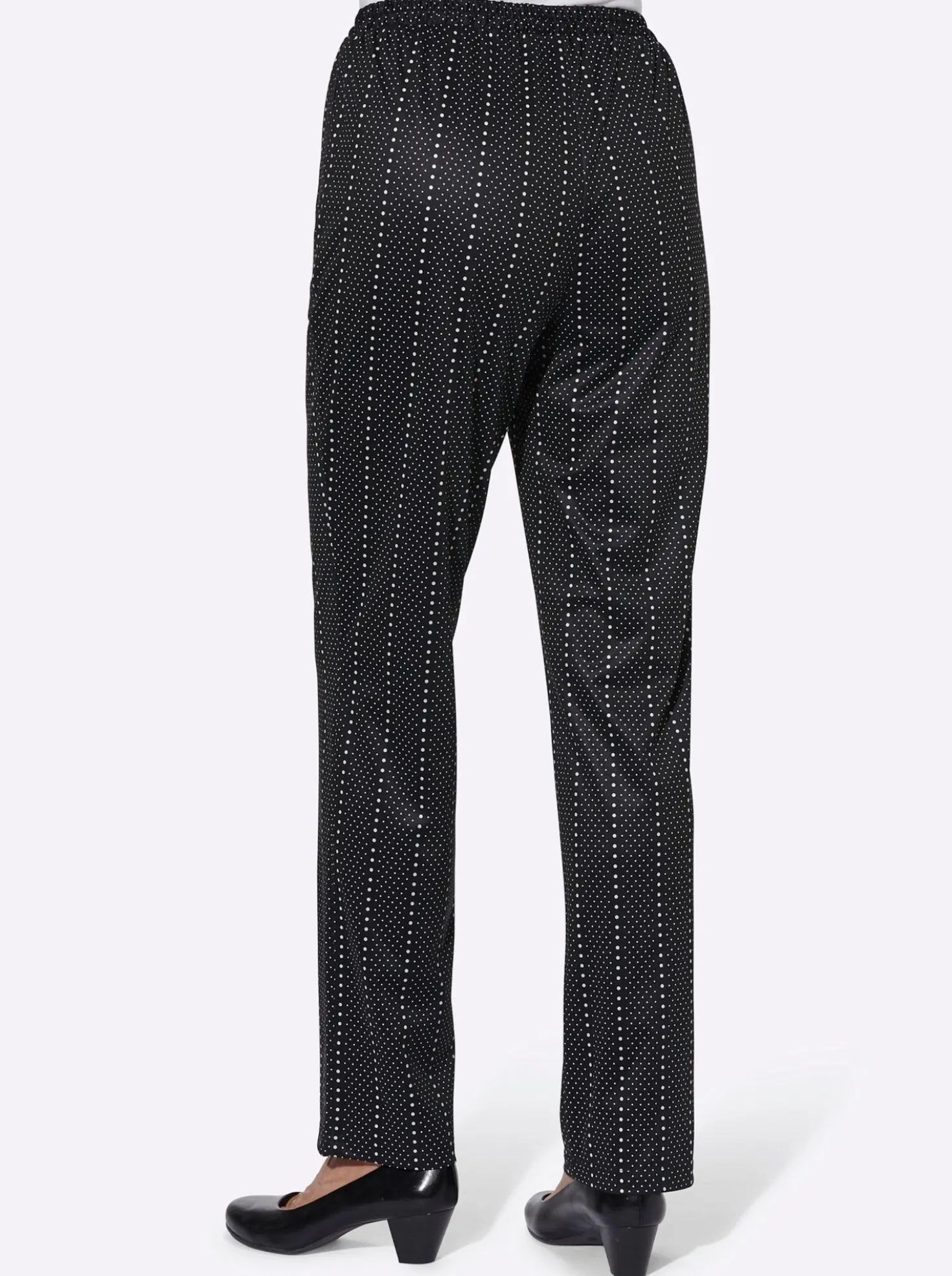 Jerseyhose mit Bindeband