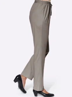 Jerseyhose mit Bindeband