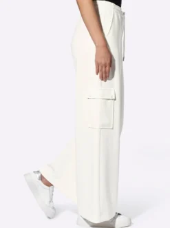 Jerseyhose mit Cargo-Taschen