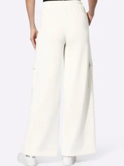 Jerseyhose mit Cargo-Taschen