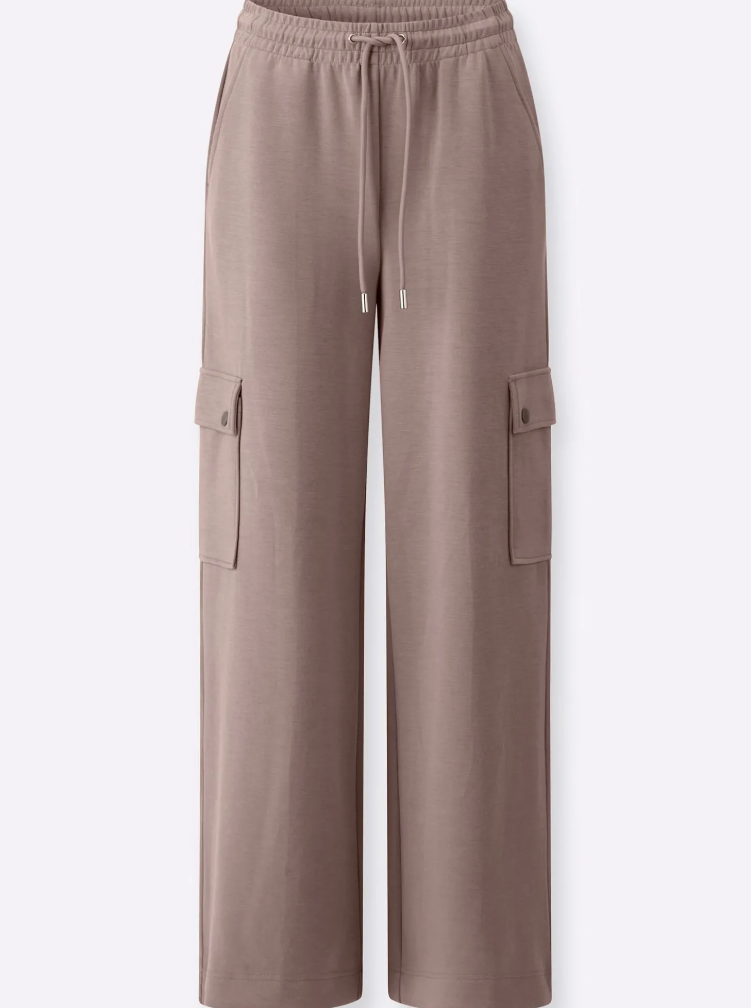 Jerseyhose mit Cargo-Taschen