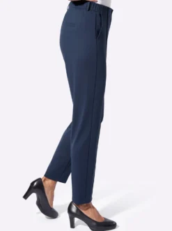 Jerseyhose mit Dehnbund hinten