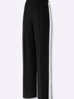 Jerseyhose mit Galonstreifen