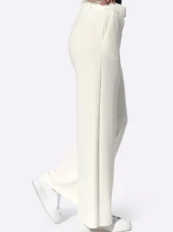 Jerseyhose mit Gürtel