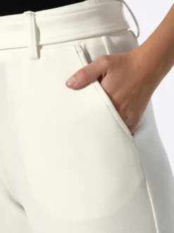 Jerseyhose mit Gürtel
