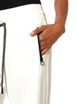 Jerseyhose mit Reißverschluss-Taschen