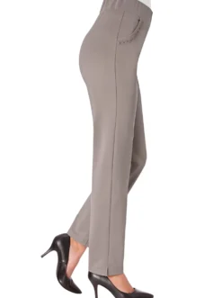 Jerseyhose mit Ziersteinchen an den Taschen