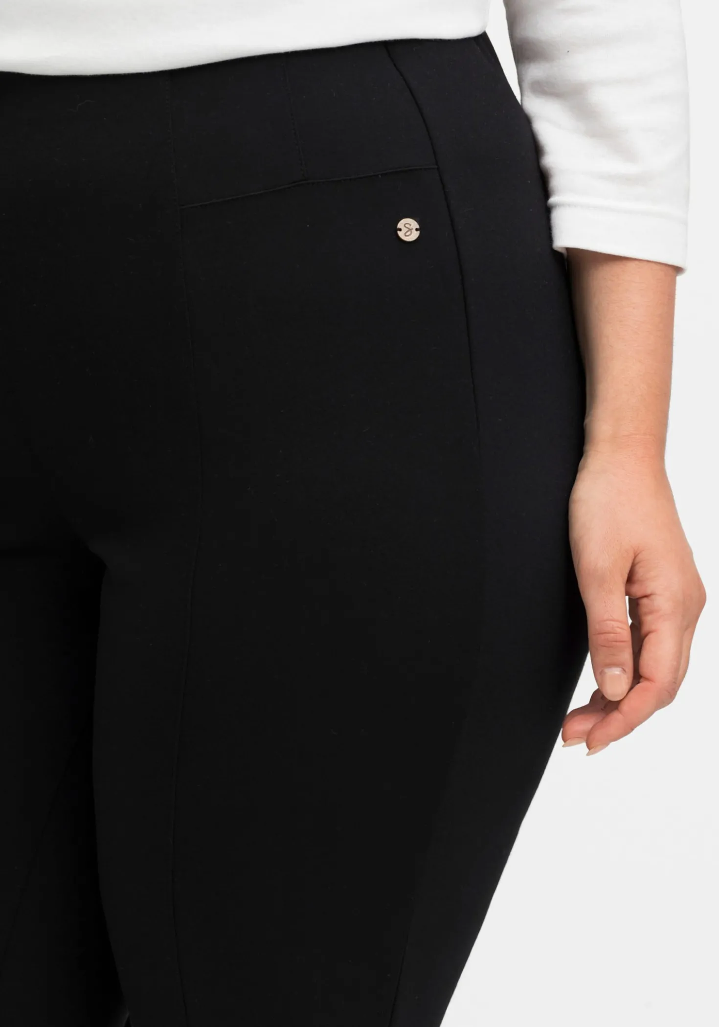 Jerseyhose schmal, mit Schlupfbund