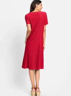 Jerseykleid blickdicht gefüttert