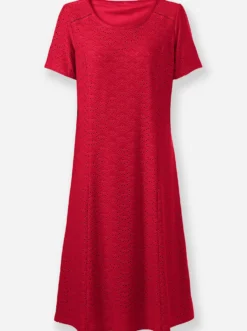 Jerseykleid blickdicht gefüttert