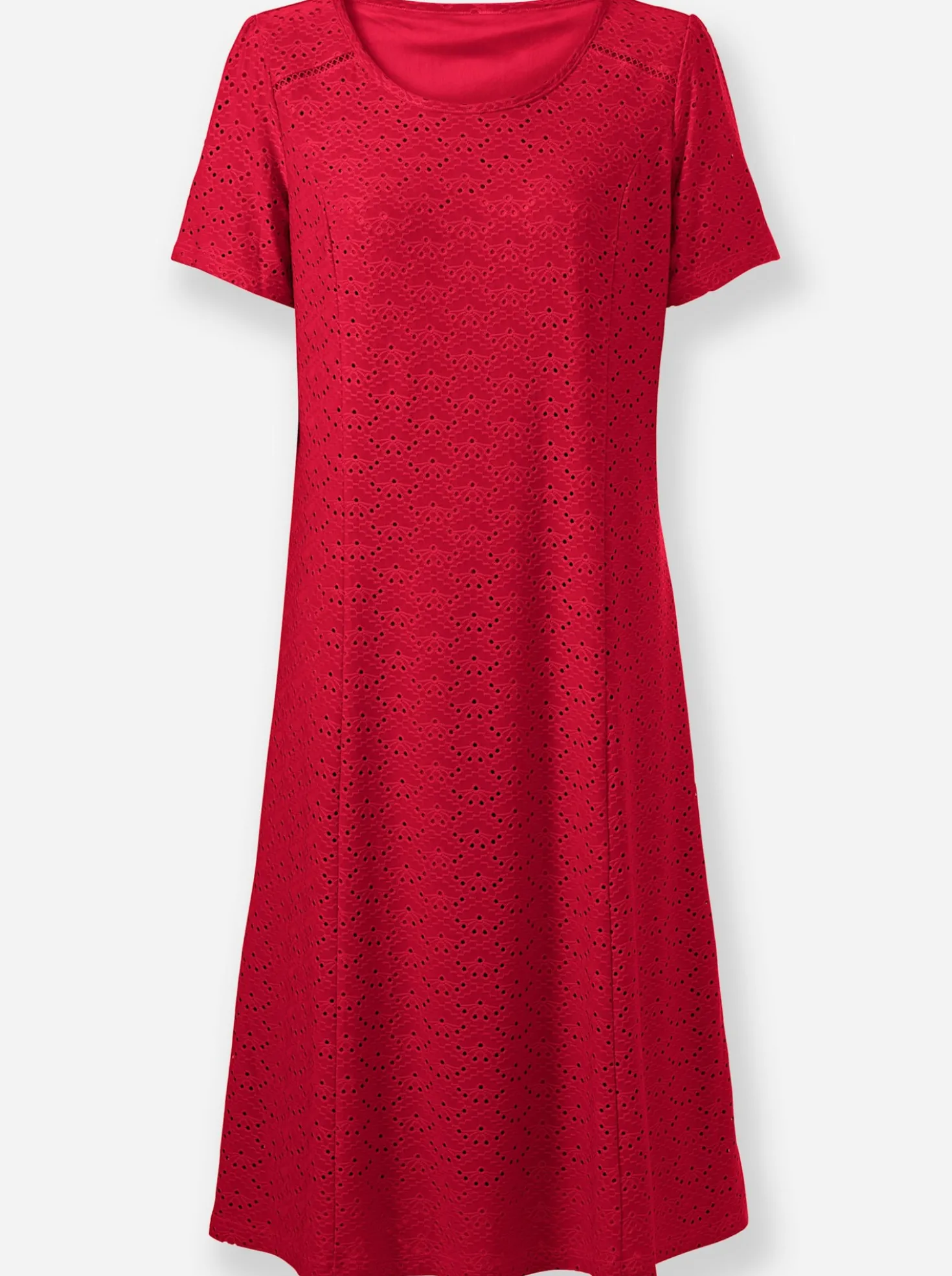 Jerseykleid blickdicht gefüttert