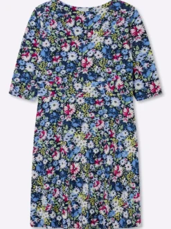 Jerseykleid mit Blumenprint