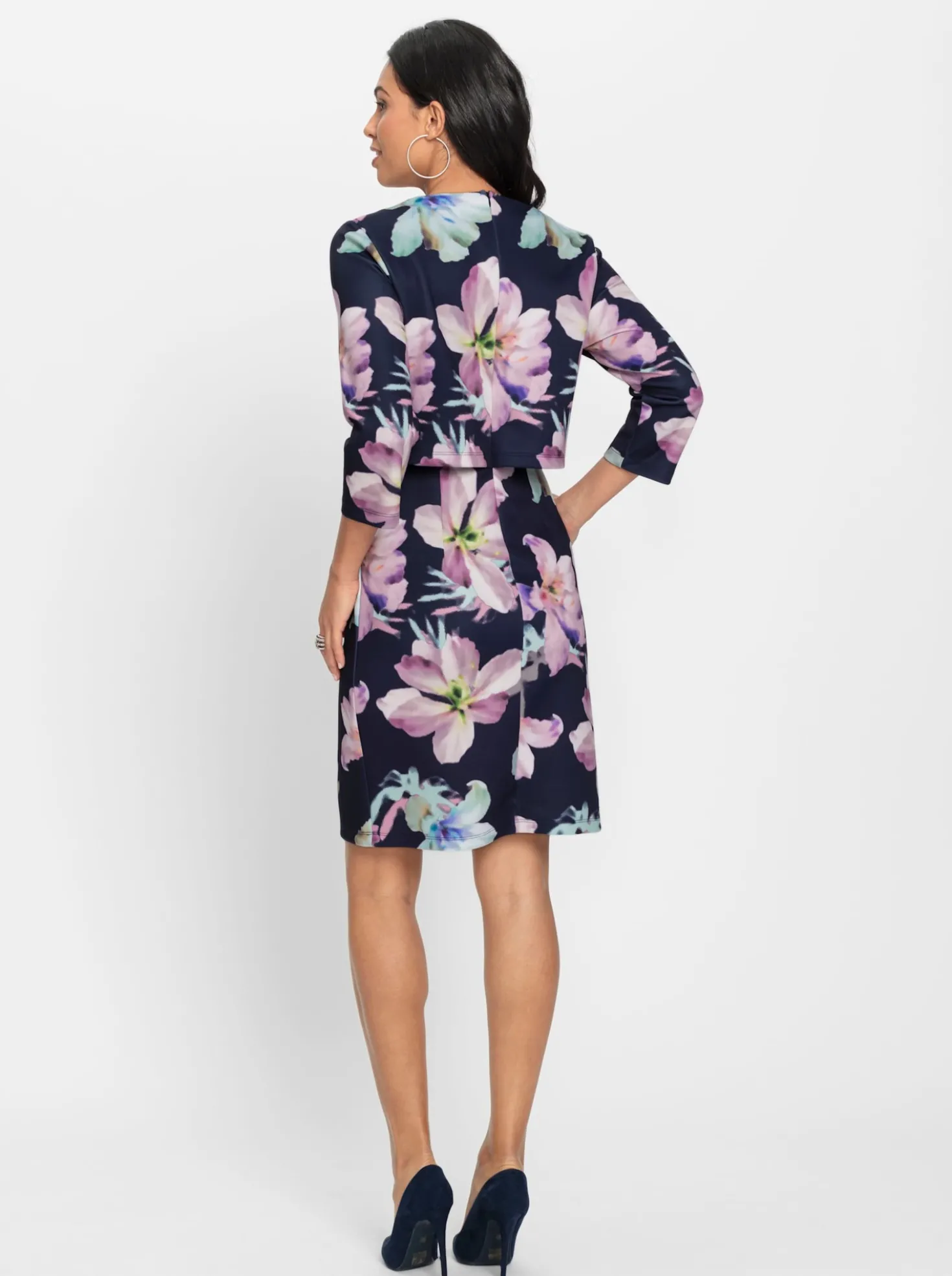 Jerseykleid mit Innenfutter