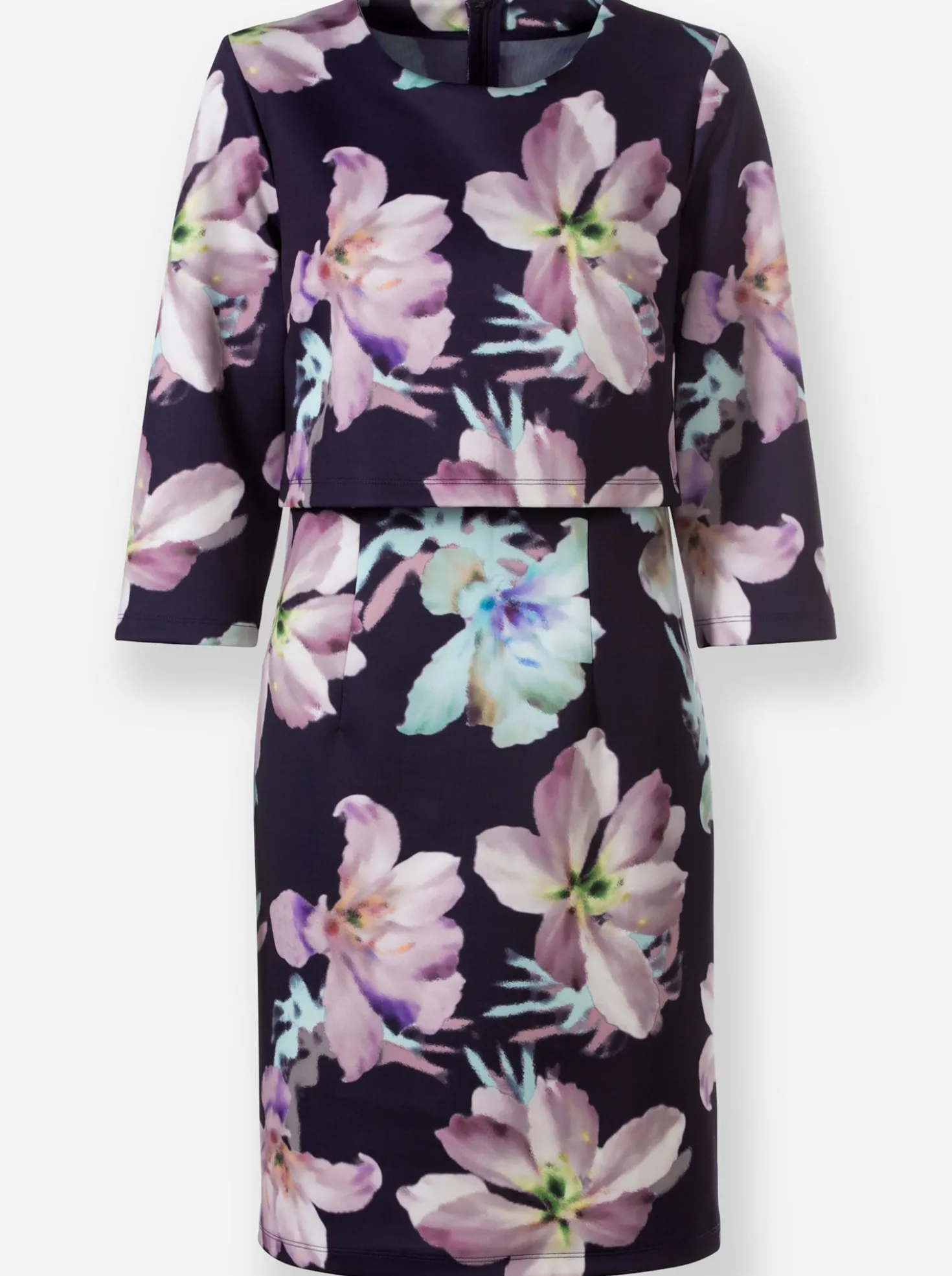Jerseykleid mit Innenfutter