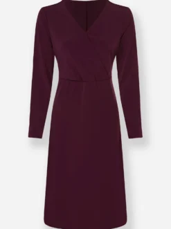 Jerseykleid mit Raffungen