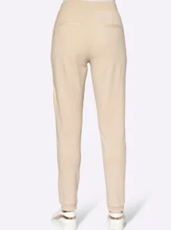 Jogg Pants mit Ripp-Abschlüssen