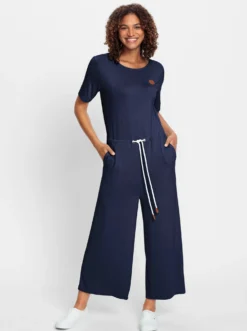 Jumpsuit mit weitem Bein