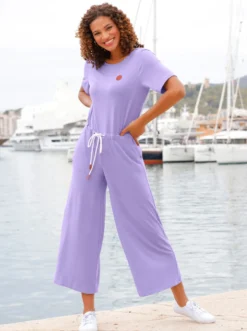Jumpsuit mit weitem Bein