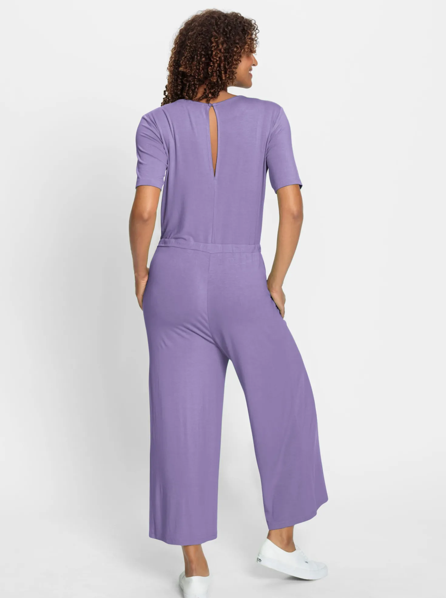 Jumpsuit mit weitem Bein