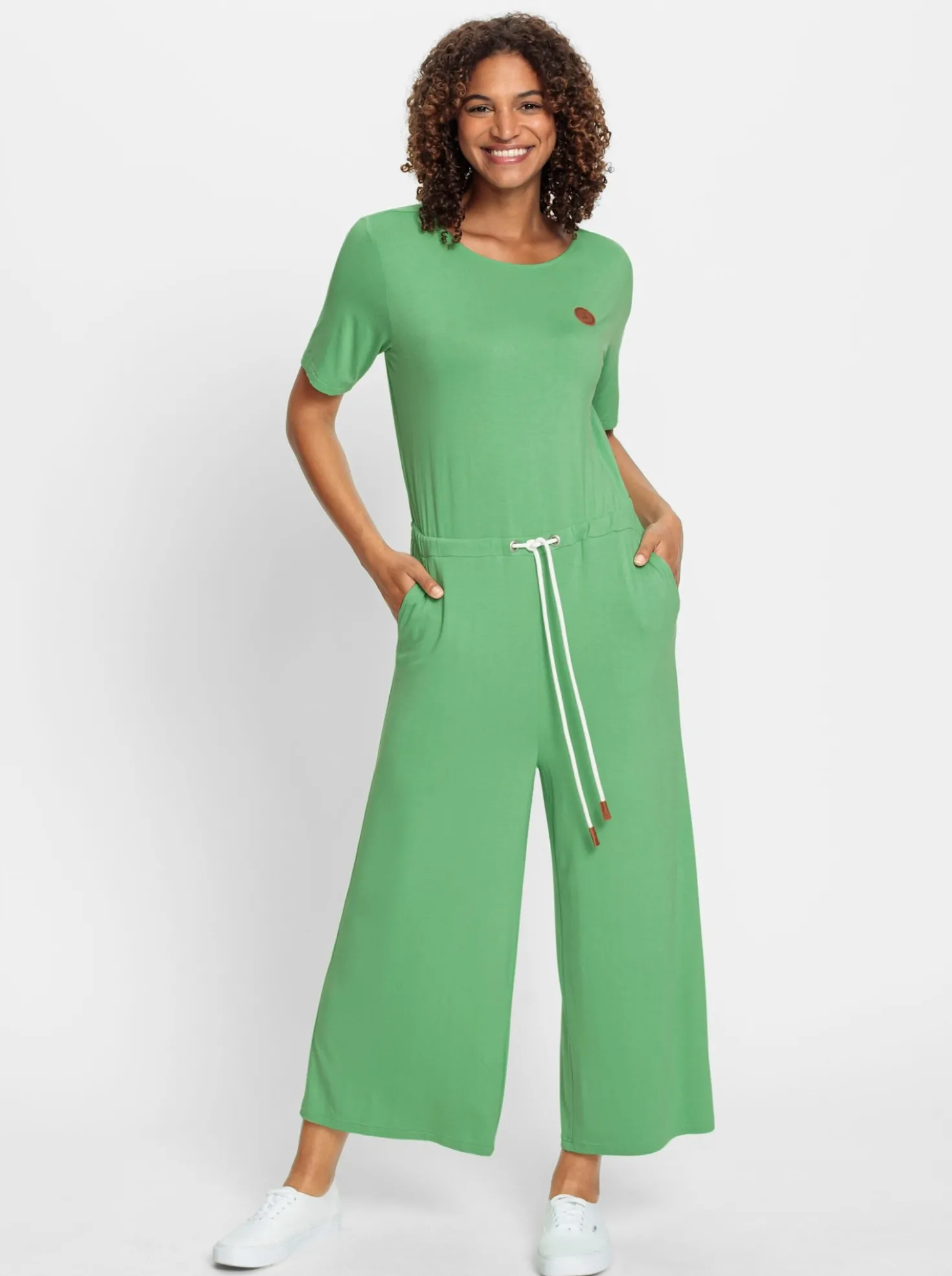 Jumpsuit mit weitem Bein
