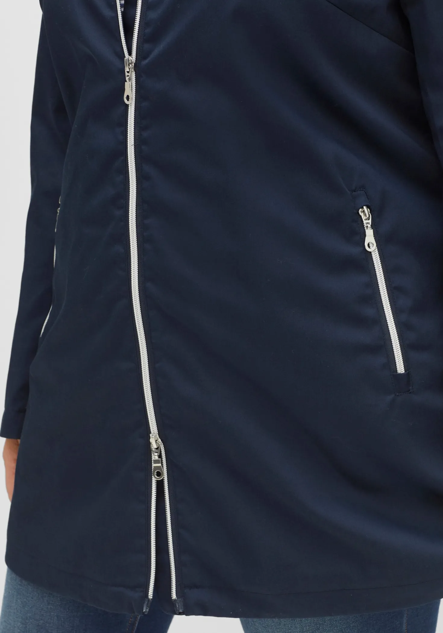 Kapuzenjacke in A-Linie