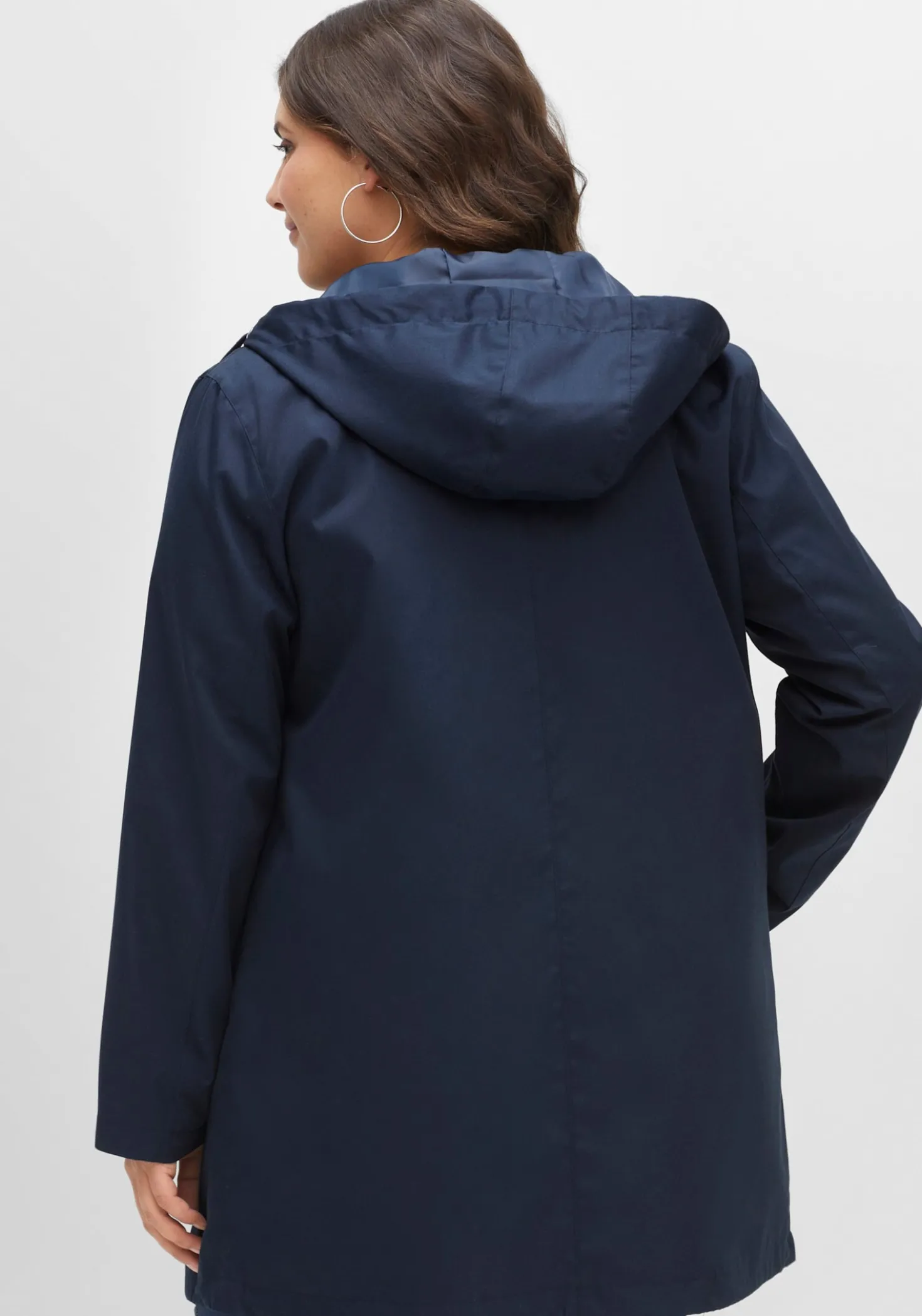 Kapuzenjacke in A-Linie