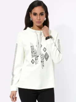 Kapuzensweatshirt mit hochwertigem Modal