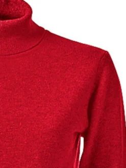Kaschmirpullover mit Rollkragen