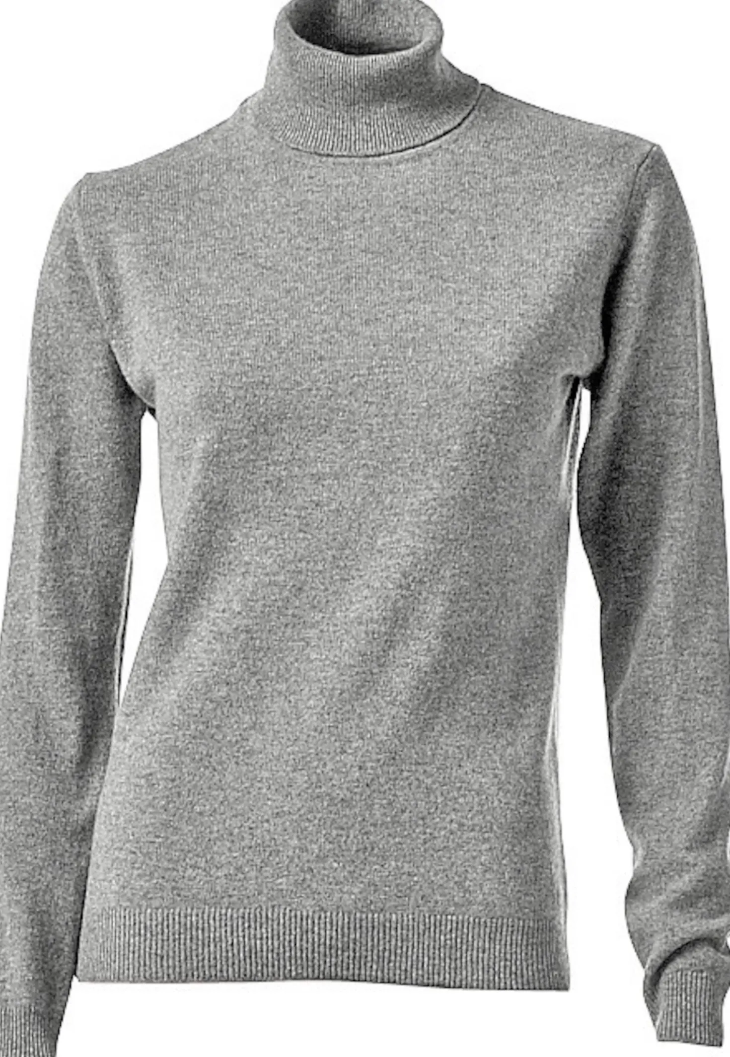 Kaschmirpullover mit Rollkragen