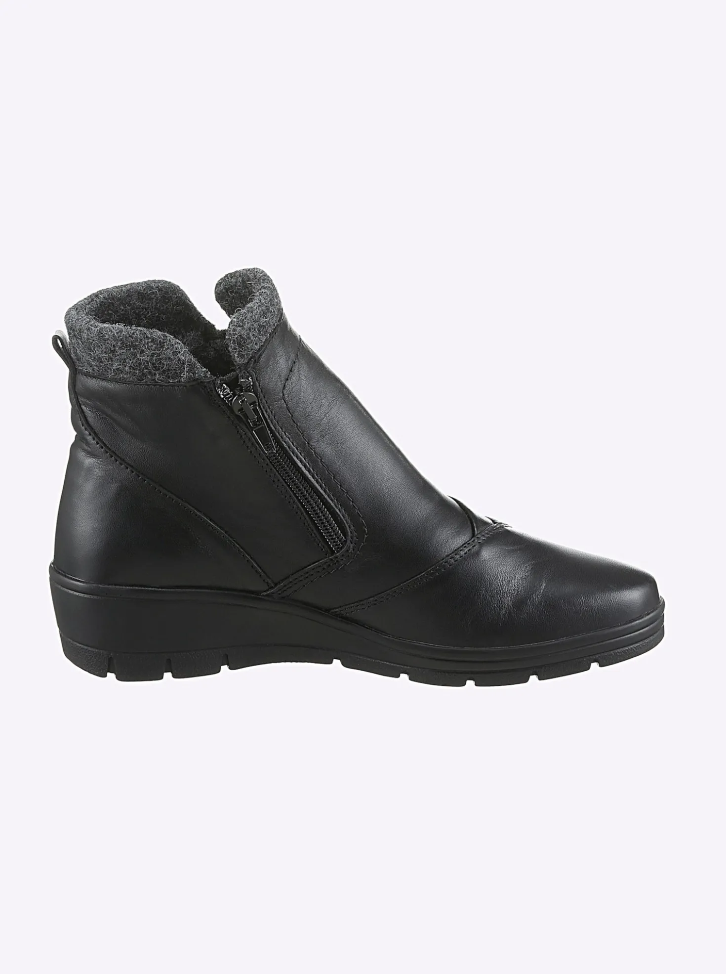 Keilstiefelette