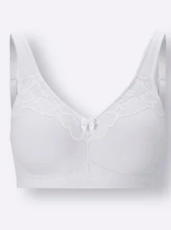 Komfort-BH ohne Bügel mit vorgeformten Cups