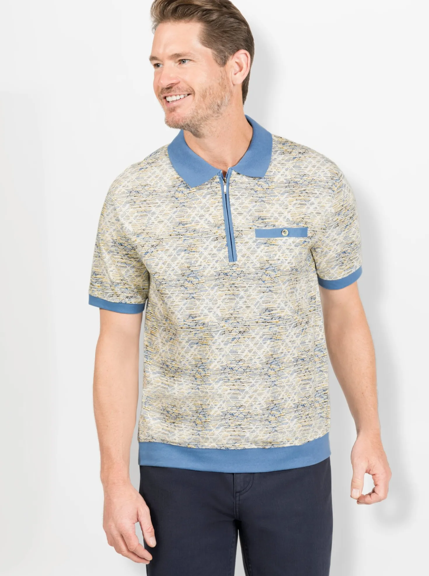 Kurzarm-Poloshirt