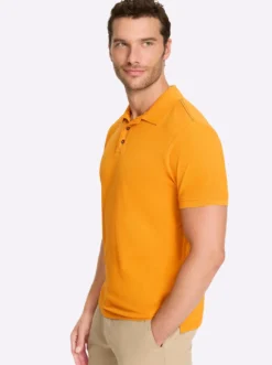 Kurzarmshirt aus Baumwoll-Pikee