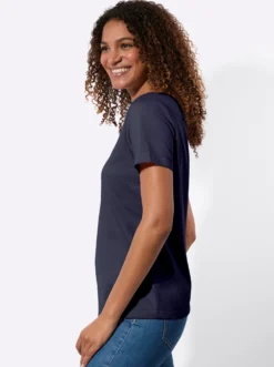 Kurzarmshirt im 2er-Pack