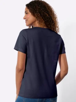 Kurzarmshirt im 2er-Pack