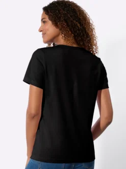 Kurzarmshirt im 2er-Pack