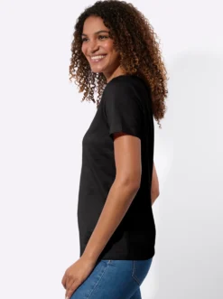 Kurzarmshirt im 2er-Pack