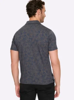 Kurzarmshirt mit Allover-Print