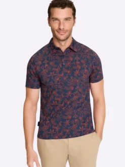 Kurzarmshirt mit Allover-Print