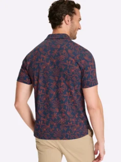 Kurzarmshirt mit Allover-Print
