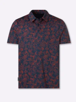 Kurzarmshirt mit Allover-Print
