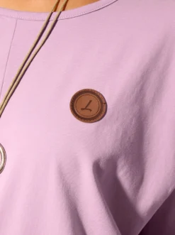 Kurzarmshirt mit Fledermausärmeln