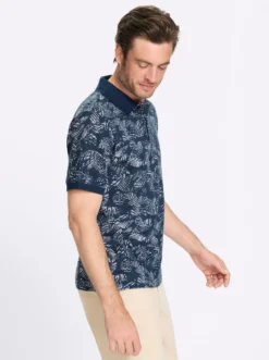 Kurzarmshirt mit floralem Allover-Muster