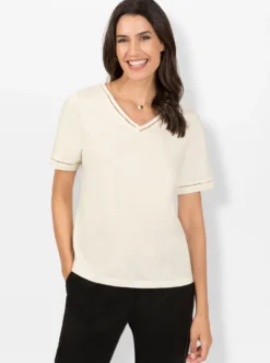 Kurzarmshirt mit Leiterspitze