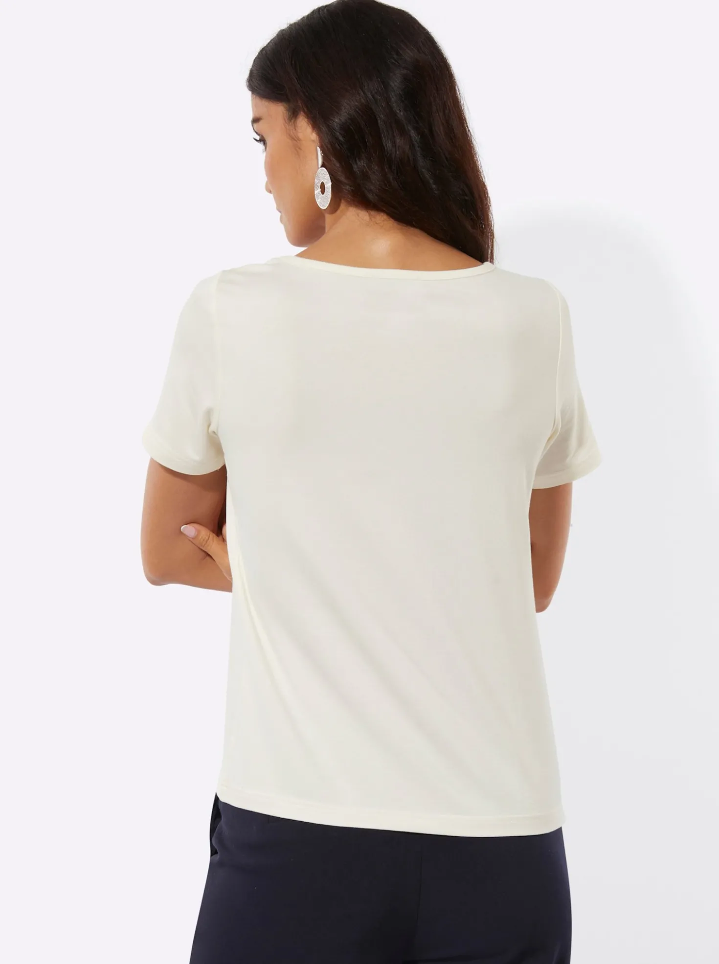 Kurzarmshirt mit Mesh-Einsätzen