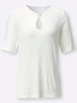 Kurzarmshirt mit Modal