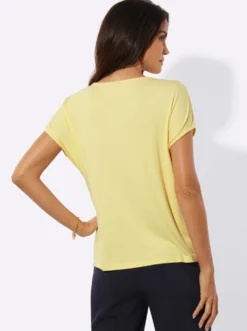 Kurzarmshirt mit Modal