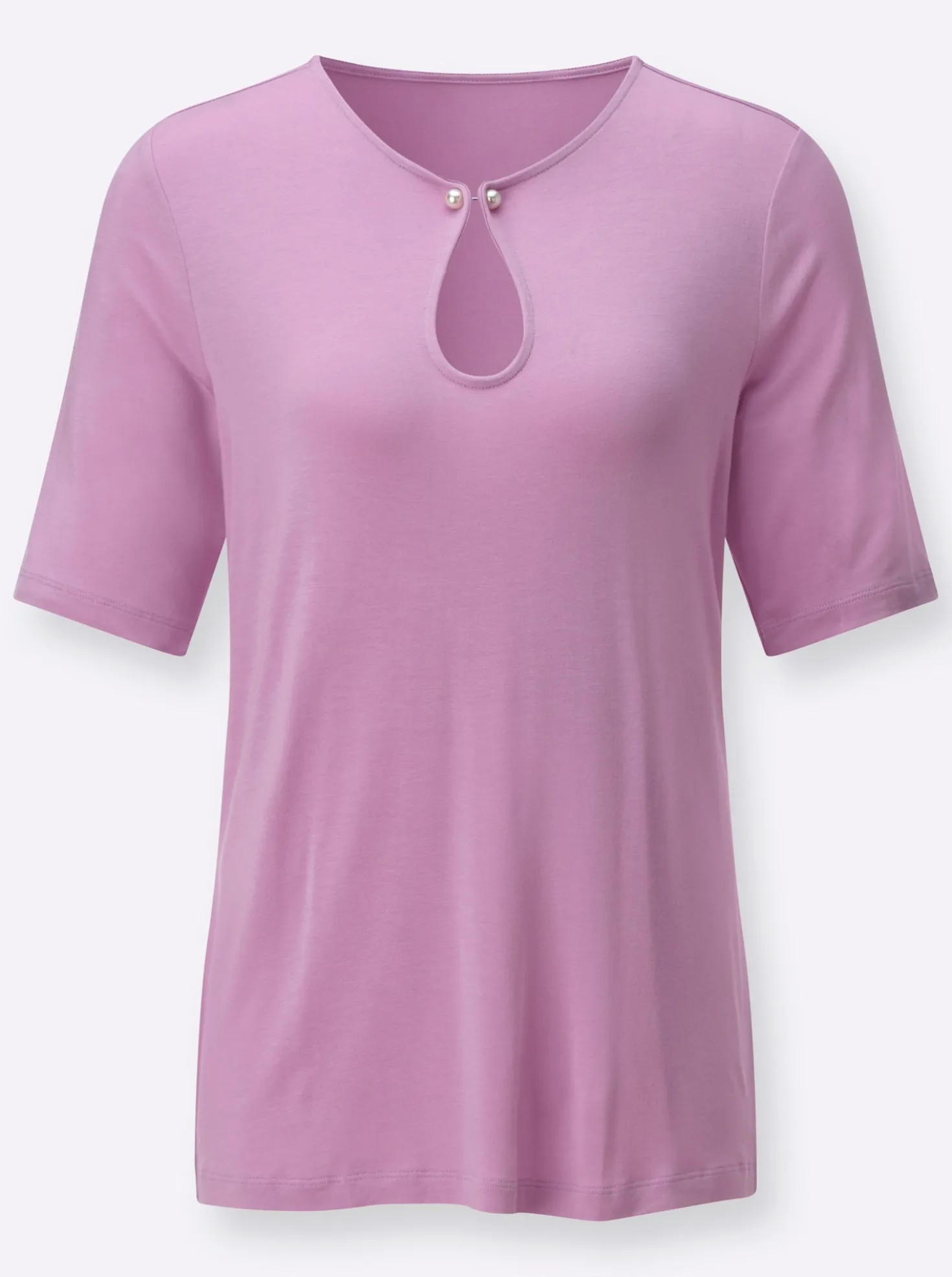 Kurzarmshirt mit Modal
