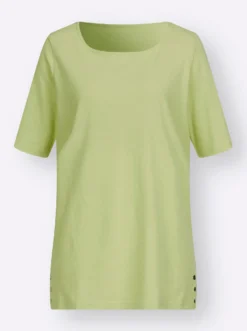 Kurzarmshirt mit Zierplättchen